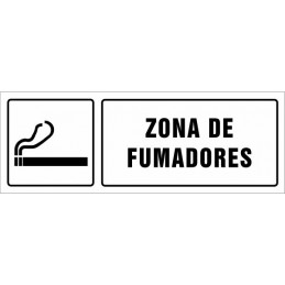 SYSSA,Señal Zona de fumadores