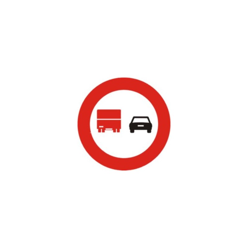 R306-Avançament prohibit per a camions - R306 - Tipus ECONÒMICA