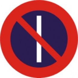 SYSSA - Vial Señal Estacionamiento prohibido los días impares - R308A TIPO ECONÓMICO