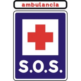 Señal Base de ambulancia -...