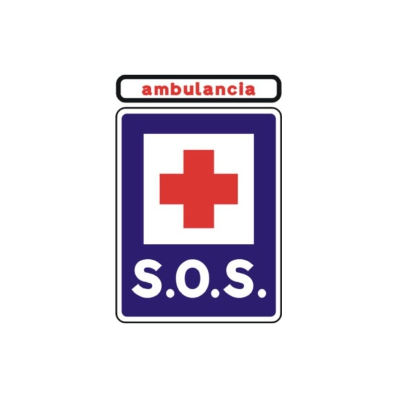 S101-Señal Base de ambulancia - S101 - Tipo MOPT