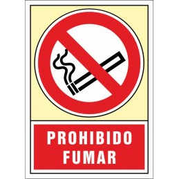 SYSSA Tienda Online - Señal Prohibido fumar - pictograma SYSSA - Referencia 3001 en PVC o Aluminio