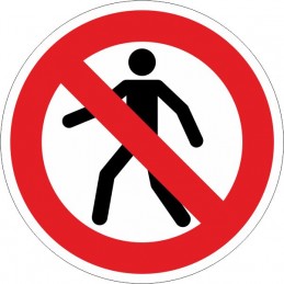 SYSSA, Senyal  Prohibit el pas