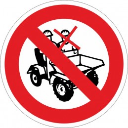 SYSSA, Senyal  Prohibit transportar persones