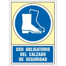 SYSSA,Señal Uso obligatorio del calzado de seguridad