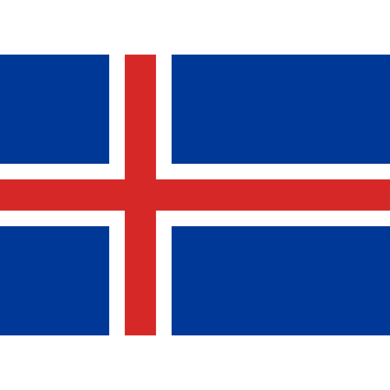 SYSAISL-Bandera de Islandia