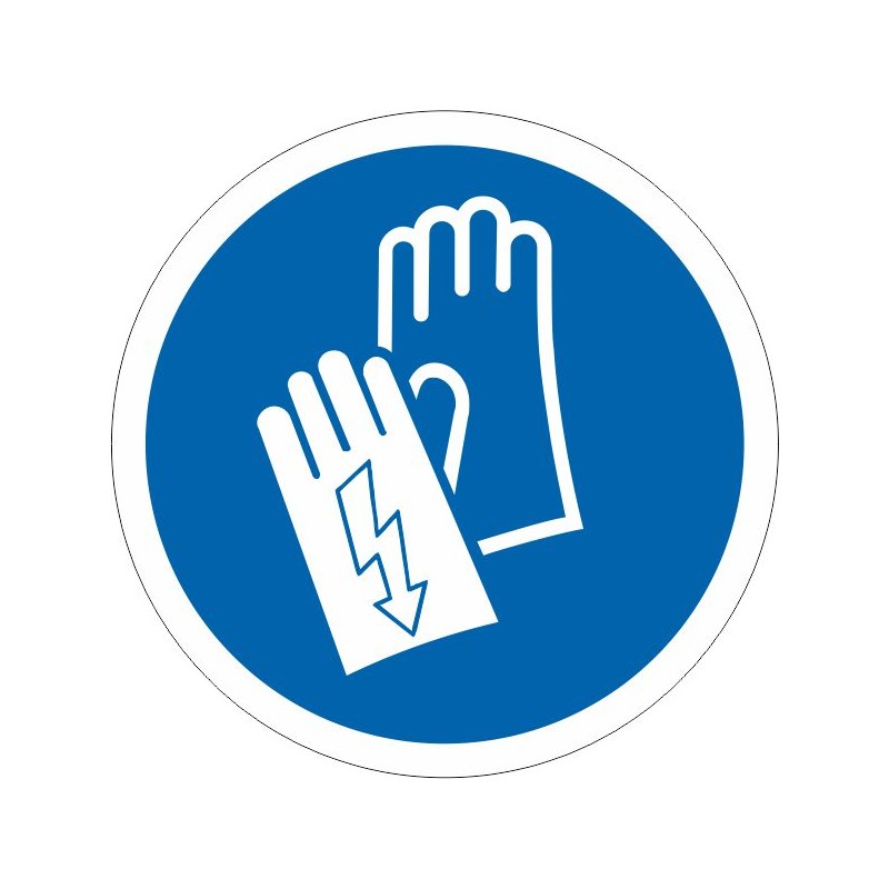 UGA-Disco Es obligatorio el uso de los guantes aislantes - Referencia UGA