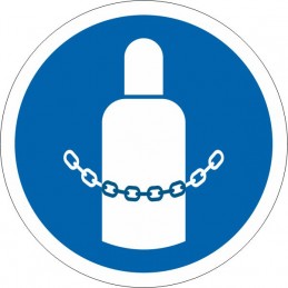 SYSSA Señalizacion - Señal Obligatorio tener enganchadas las botellas