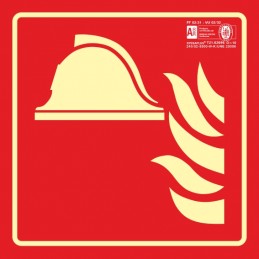SYSSA - Señal Material contra incendio - Fotoluminiscente - Homologada