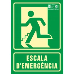 Senyal Escala d'emergència...