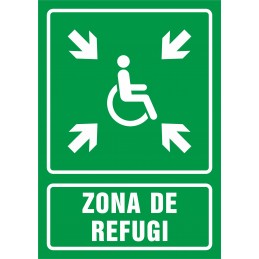 Señal Zona de Refugio -...