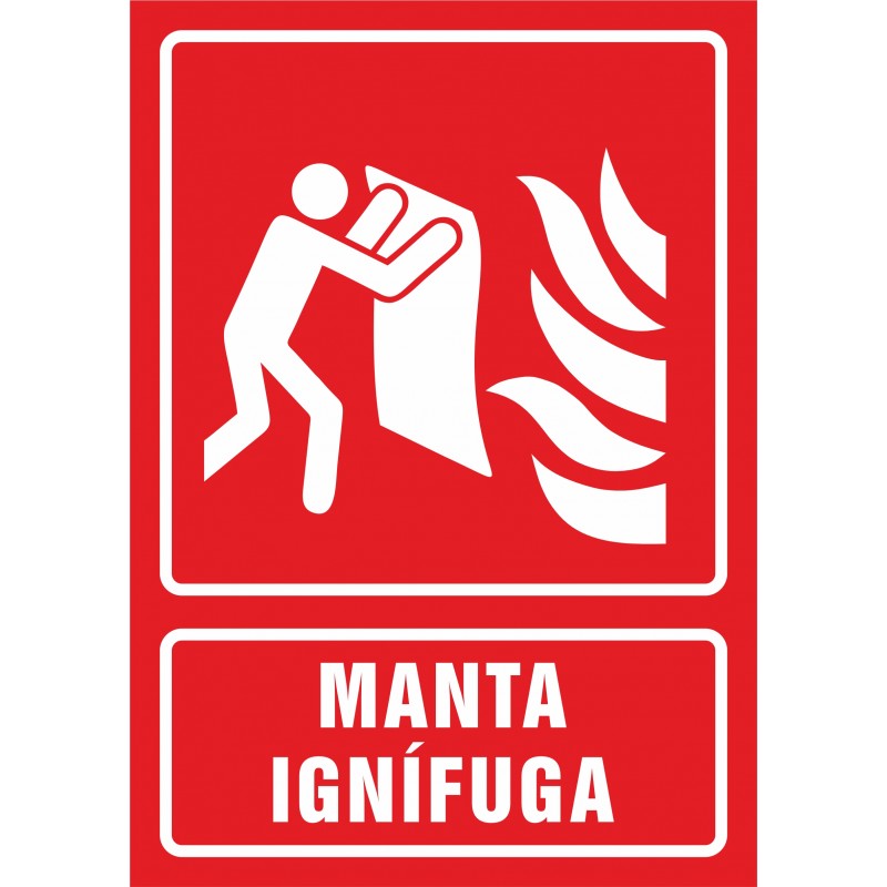 6063S-Senyal Manta Ignífuga - Referència 6063S
