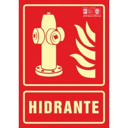 SYSSA - Tienda Online - Señal Hidrante - Fotoluminiscente