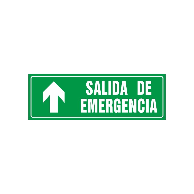 9071S-Señal Salida de emergencia arriba 9071S (UNE - 23.034)