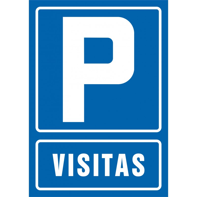 SYSSA -Tienda Online, Señal Parking Visitas REFERENCIA 104S