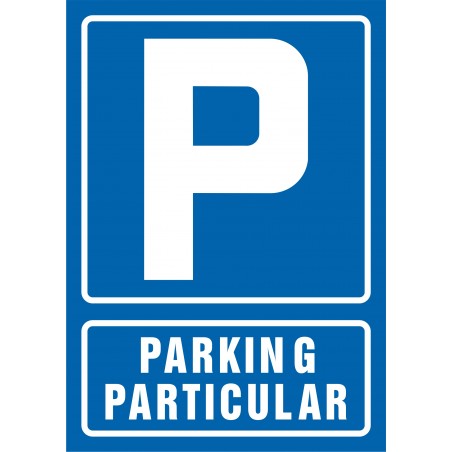 Señal Parking clientes - Referencia 101S