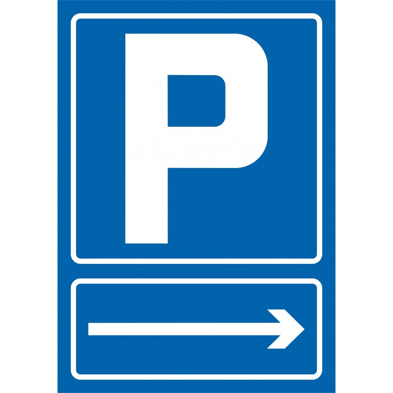 SYSSA - Tienda Online, Señal Parking derecha REFERENCIA 107S