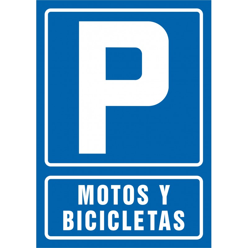 SYSSA - Tienda Online, Señal Parking motos y bicicletas REFERENCIA 117S
