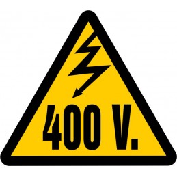 Perill Tensió 400 V. (mínim...