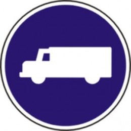 Señal de Calzada para camiones - R406 - Tipo MOPT